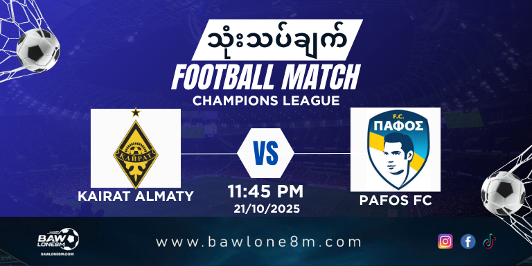 Kairat Almaty vs Pafos FC